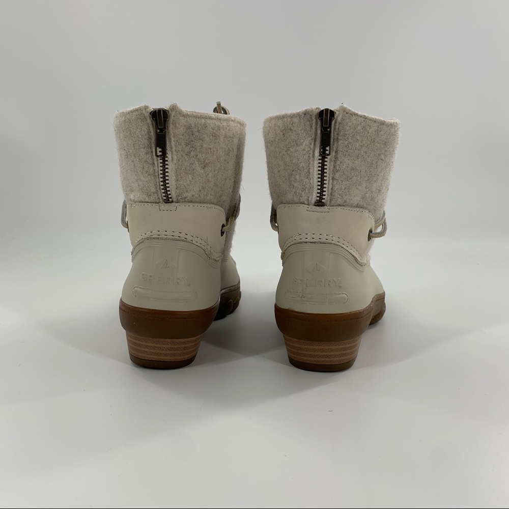 Sperry Duck Boots For J Crew In Cream - image 7